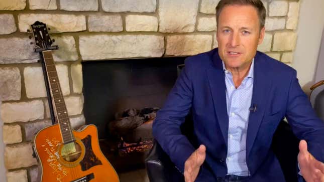 Der ehemalige Bachelor Moderator Chris Harrison spricht ueber die „toxische Beziehung