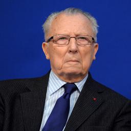 Der franzoesische Politiker und EU Architekt Jacques Delors 98 ist gestorben