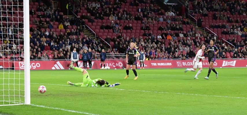 Die Ajax Frauen zeigen auch gegen die Bayern ihre Leistung und