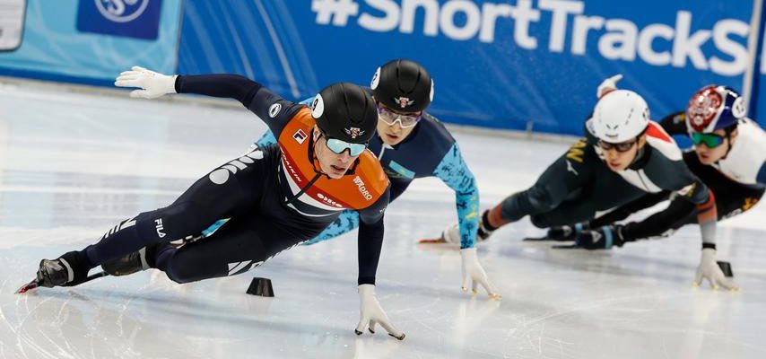 Gold Velzeboer und Hilfsteam in Peking Van t Wout stuerzt