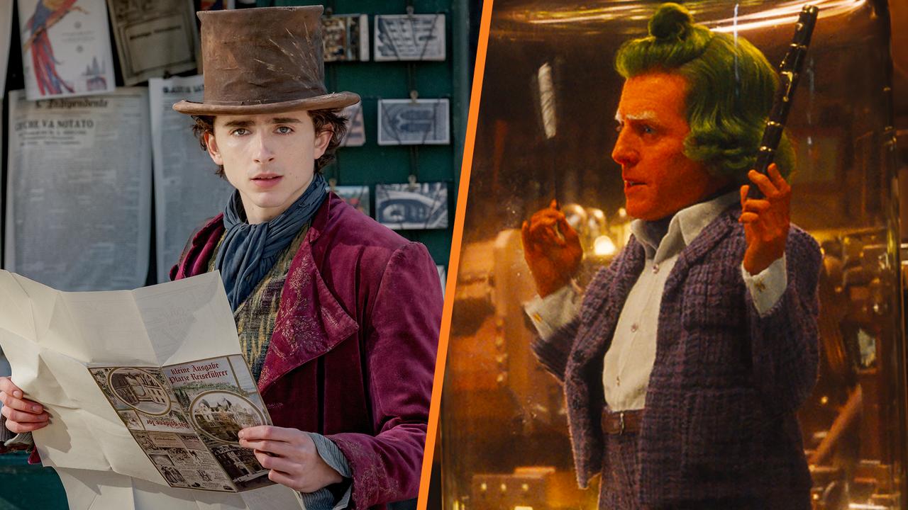 Beeld uit video: Chalamet mocht de Wonka-chocolade niet eten: 'Je gaat dood'