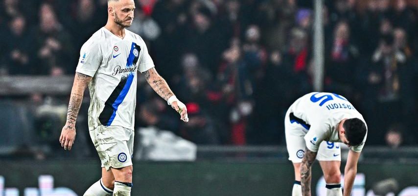 Inter verliert Punkte gegen Dumfries und Klaassen in einem von