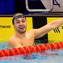 Kamminga holt Europameistertitel im 100 Meter Brustschwimmen Bronze fuer Corbeau Sport