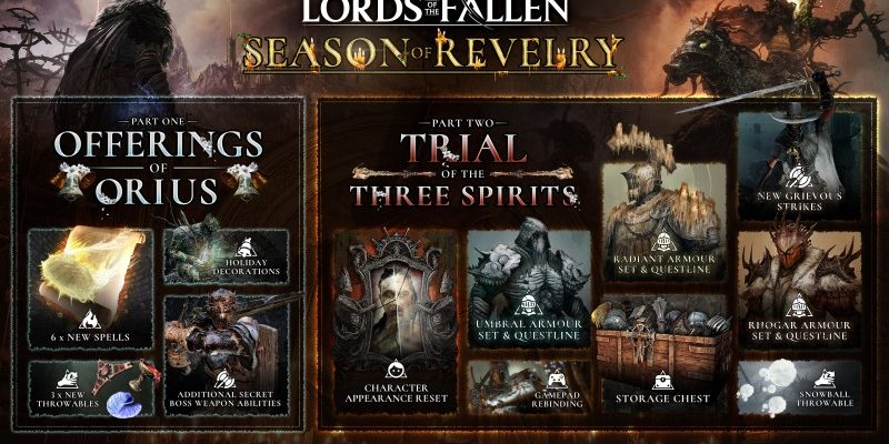 Lords Of The Fallen „Season Of Revelry enthaelt neue Quests