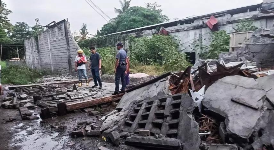 Nachbeben der Staerke 66 loest im Sueden der Philippinen Panik