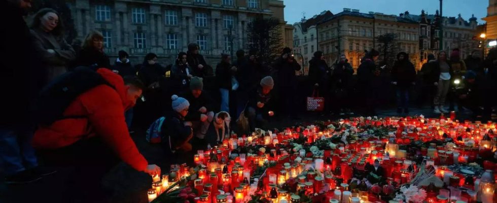 Prag sucht nach dem Motiv fuer die schlimmste Schiesserei seit