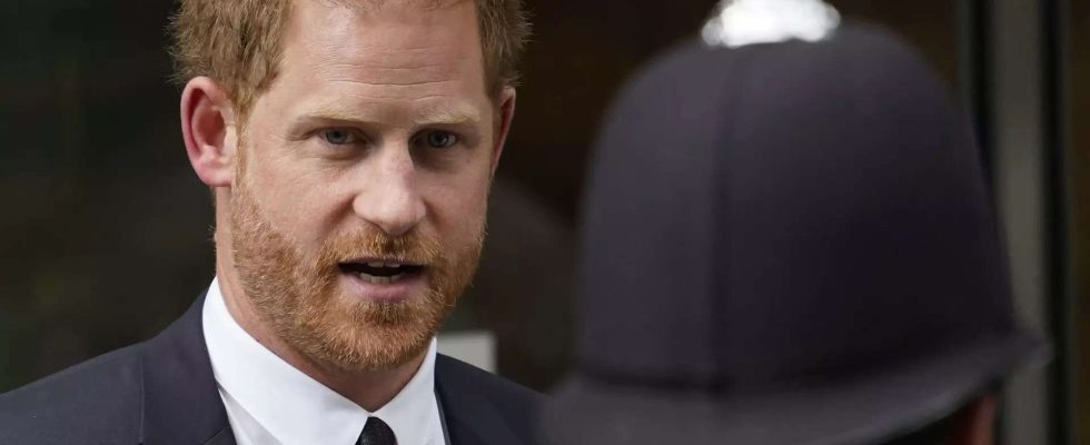 Prinz Harry im britischen Gerichtsstreit um Sicherheit