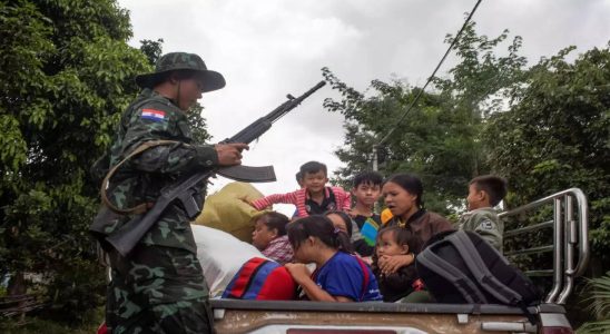 Pro demokratische Kaempfer in Myanmar Pro demokratische Kaempfer in Myanmar kaempfen um