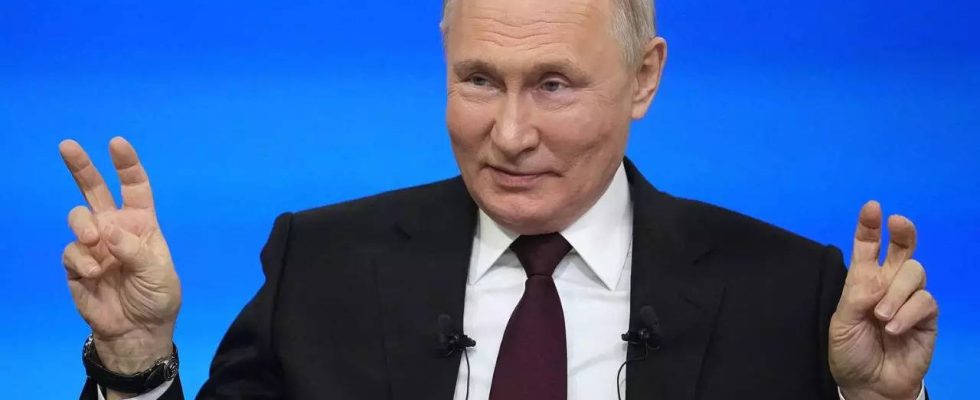 Putin konfrontiert die KI „doppelt Witze nur einer muss so