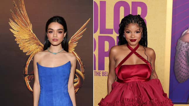 Rachel Zegler und Halle Bailey vergleichen Notizen zu Online Belaestigung