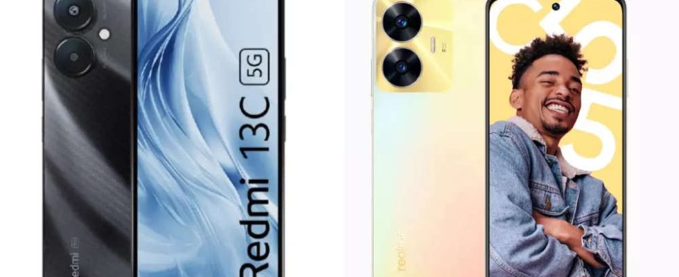 Redmi 13C vs Realme C55 Vergleich der beiden Budget Smartphones