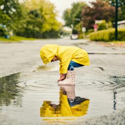 Regen und Sonne kommen an diesem wechselhaften Tag gleichermassen ins