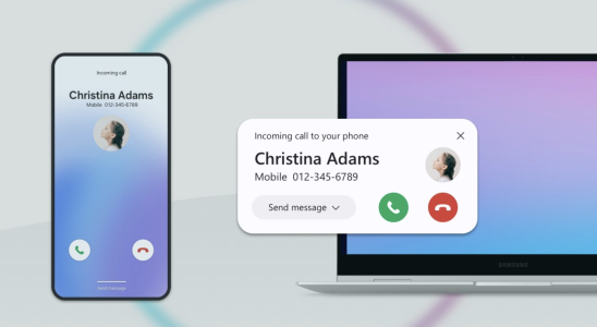 Samsung Samsung bringt die Phone App auf Windows um Kontinuitaetsunterstuetzung aehnlich