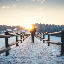 Sonne Wolken und Schnee liefern sich dieses Wochenende einen Kampf