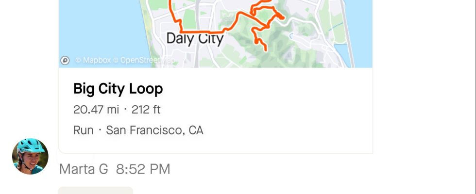 Strava verfuegt ueber In App Nachrichten die Ihnen helfen WhatsApp zu umgehen