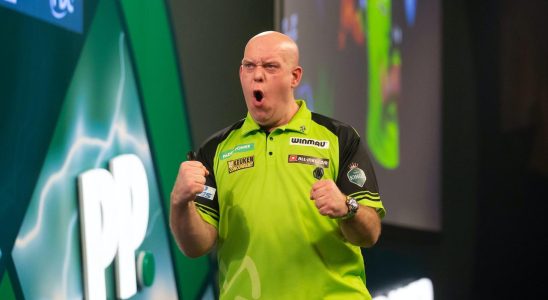 Van Gerwen sah dass er gegen Veenstra gut spielte „Vielleicht