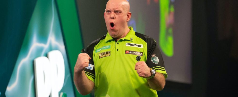 Van Gerwen sah dass er gegen Veenstra gut spielte „Vielleicht