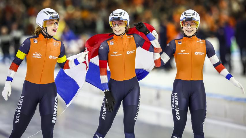 1704483968 415 Norweger laufen Weltrekordverfolgung in Thialf Bronze fuer die Niederlande