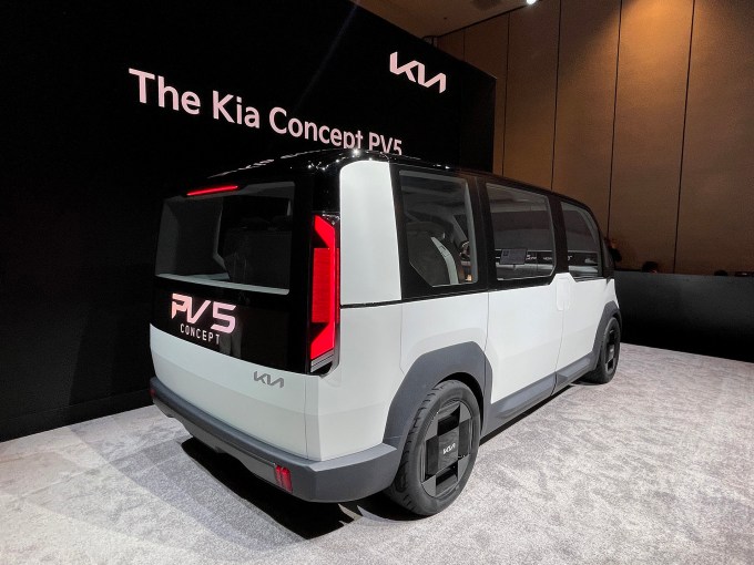 Elektrokonzept Kia PV5 auf der CES 2024