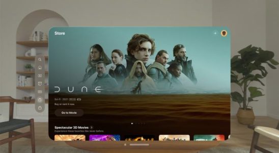 Apple Vision Pro startet mit 150 3D Filmen immersiven Filmen und