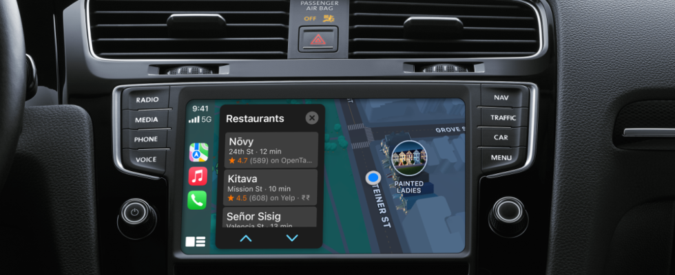 Apple bestaetigt dass CarPlay der naechsten Generation im Jahr 2024