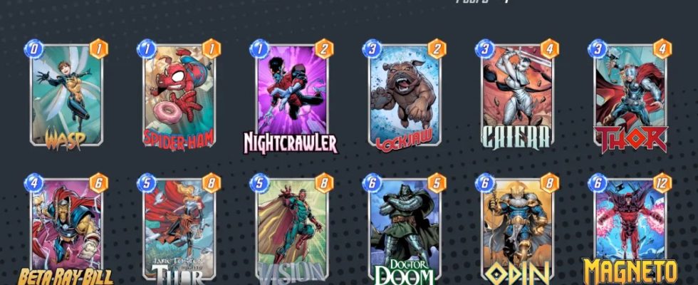 Beste Beta Ray Bill Decks in Marvel Snap