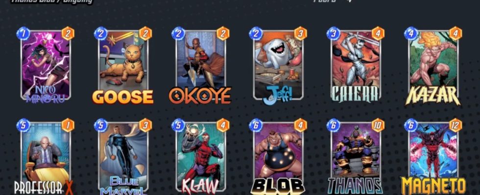 Beste Caiera Decks in Marvel Snap