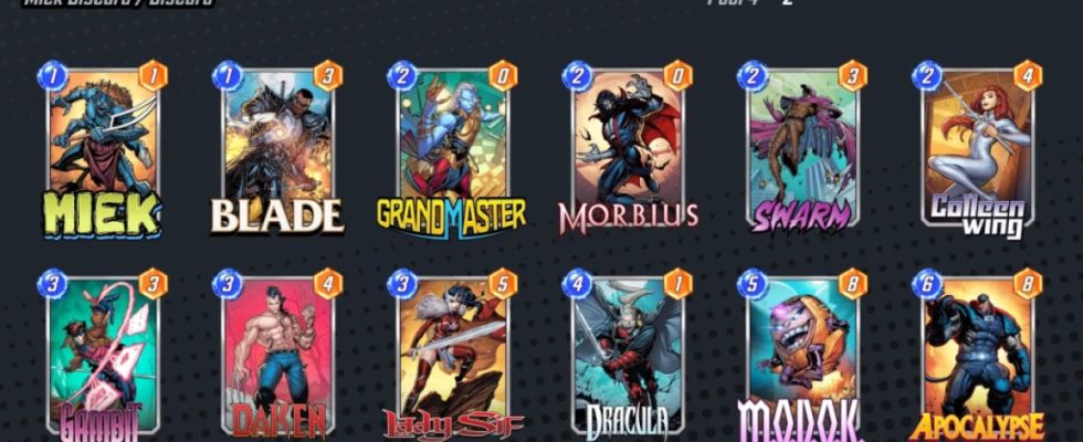 Beste Grandmaster Decks in Marvel Snap