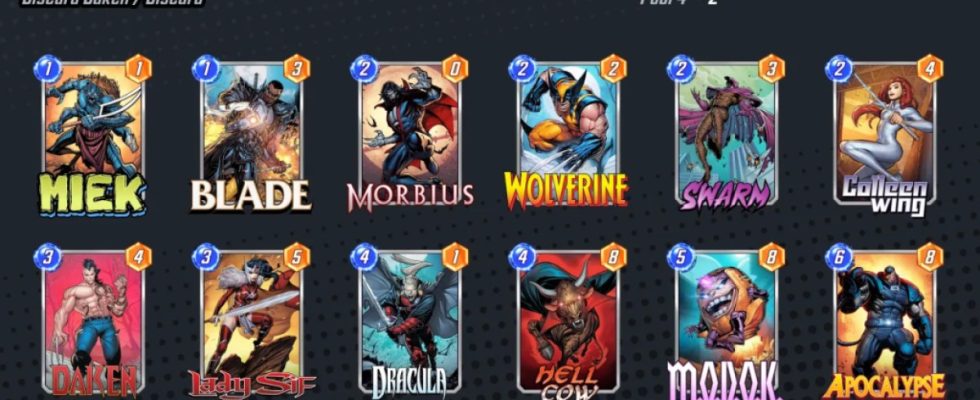 Beste Miek Decks in Marvel Snap