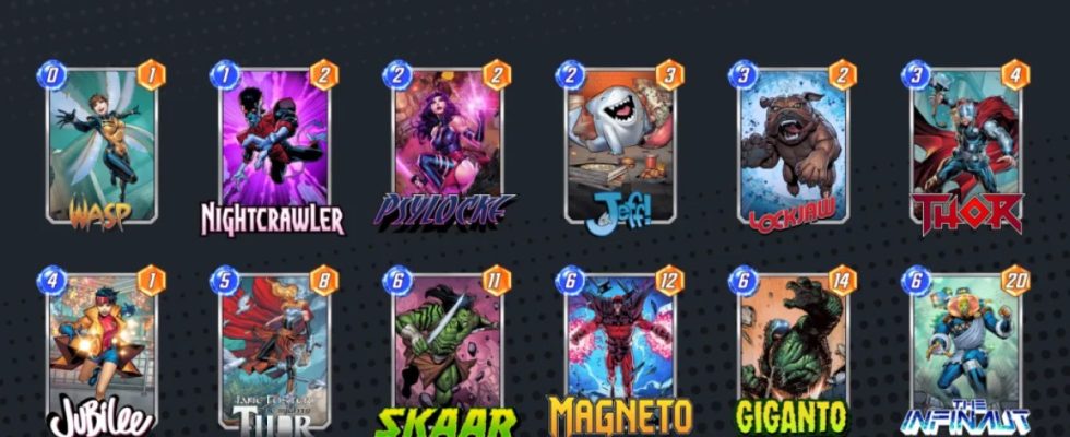 Beste Skaar Decks in Marvel Snap