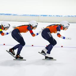 Blunder Beune ist fuer das Verfolgungsteam nicht fatal Skater gehen