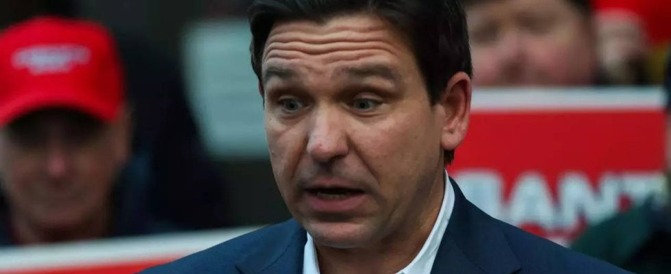 DeSantis scheidet aus dem Praesidentschaftswahlkampf der GOP aus und unterstuetzt