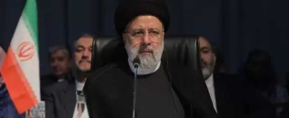 Der Iraner Ebrahim Raisi wird wegen der Verzoegerung der Gaza Gespraeche