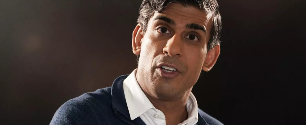 Der britische Premierminister Rishi Sunak verspricht Massnahmen wegen des Postskandals