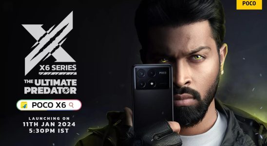 Die Smartphone Serie Poco X6 wird am 11 Januar in Indien