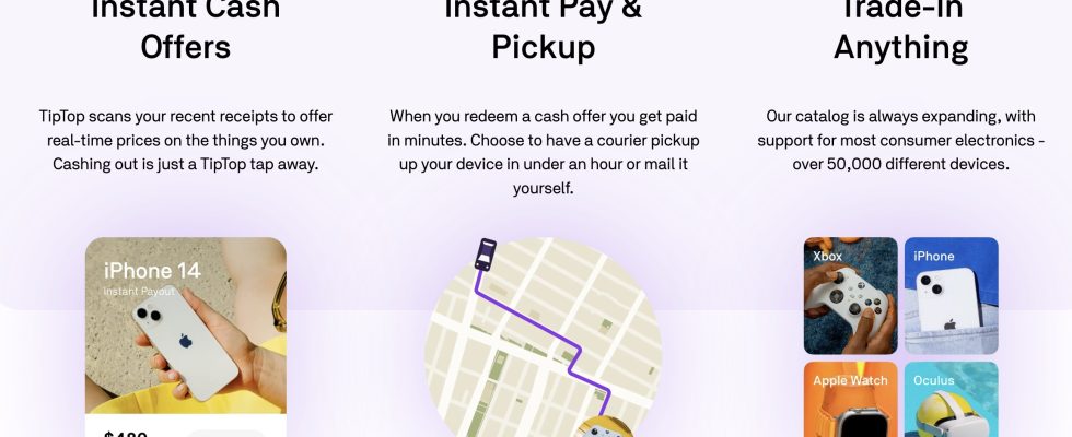 Die neue App des Gruenders von Postmates TipTop bietet sofortiges