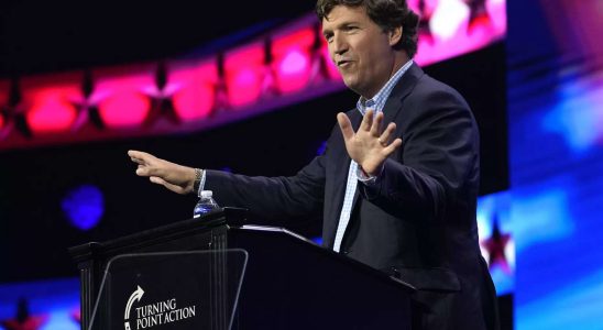 Donald Trumps Sohn schlaegt Tucker Carlson als potenziellen Vizepraesidenten Vizekandidaten vor