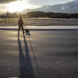 Erster Marathon auf Natureis am Dienstagabend auf der Eisbahn Winterswijk