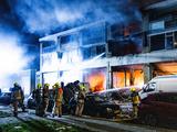 Eén gewonde en veel schade door brand in appartementencomplex Rotterdam