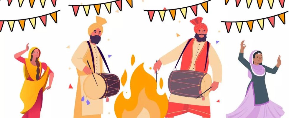 Happy Lohri 2024 So laden Sie Lohri Aufkleber und GIFs auf