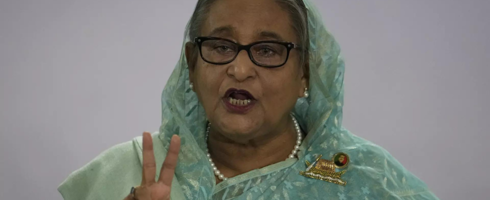 Hasina aus Bangladesch gewinnt drei Viertel der Sitze Wahlkommission