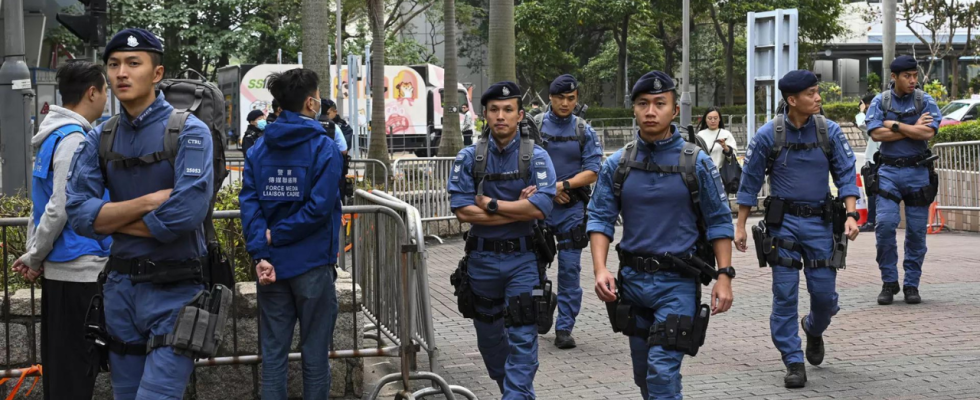 Hongkonger Staatsanwaelte werfen dem Demokratieverleger Jimmy Lai vor zu Protesten