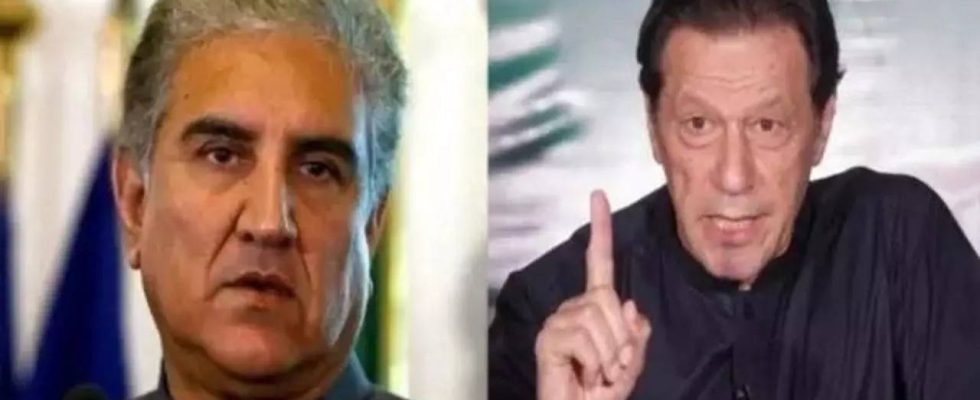 Imran Khan und Shah Mehmood Qureshi wurden im Fall von