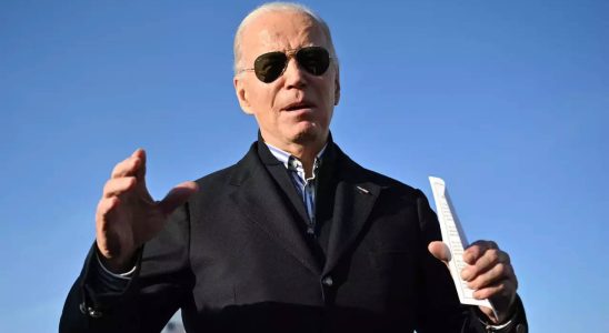 Joe Biden startet Wahlkampf stellt Ex Praesidenten mit Nazis gleich