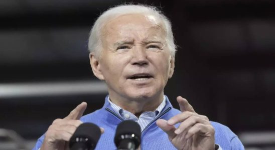 Joe Biden unterstuetzt das Grenzabkommen des Senats und verspricht „die