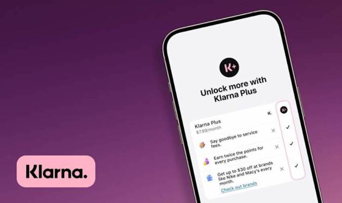 Klarna fuehrt kurz vor dem Boersengang den Abonnementplan „Klarna Plus