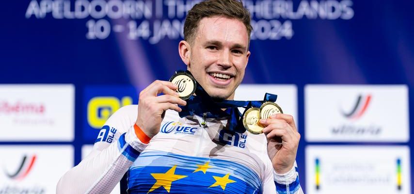 Lavreysen vollendet seinen Hattrick bei der Europameisterschaft in Apeldoorn „Ich