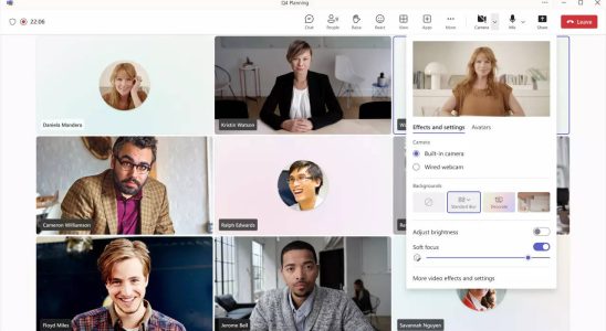 Microsoft fuegt Microsoft Teams Besprechungen neue Audio und Videofunktionen hinzu