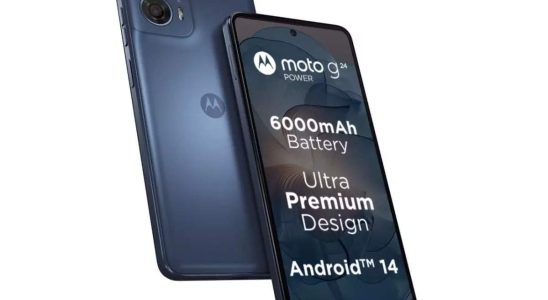 Moto G24 Power Smartphone mit Android 14 6000 mAh Akku in Indien eingefuehrt