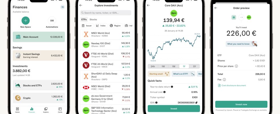 N26 fuehrt den Aktien und ETF Handel ein um sein Bankangebot